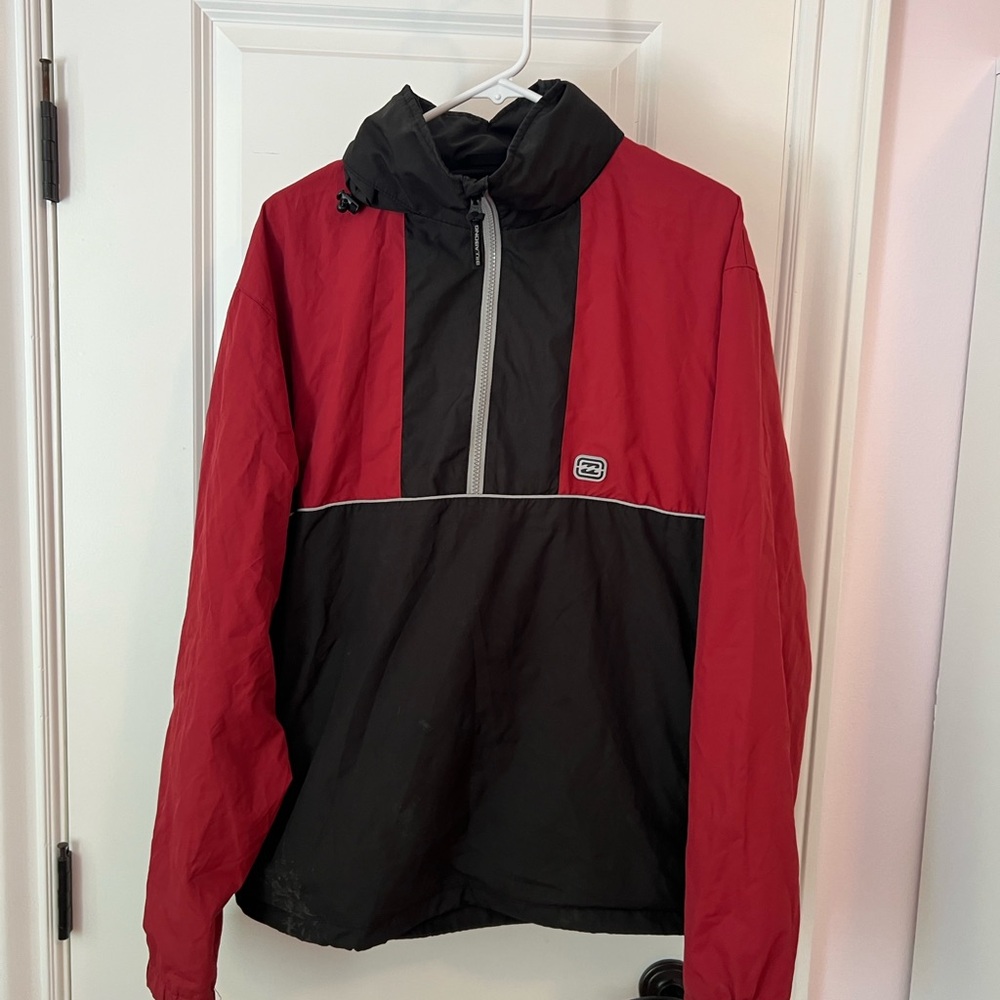 Red and Black Jacket